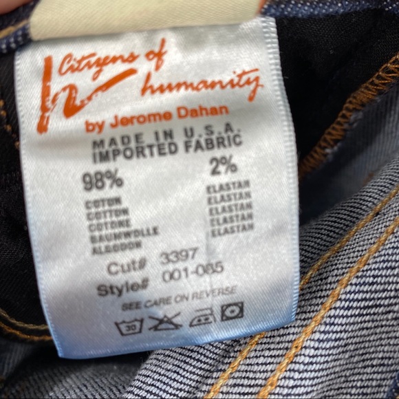 Citizens of Humanity Kelly #001 Low Waist Size 25 - Picture 8 of 8